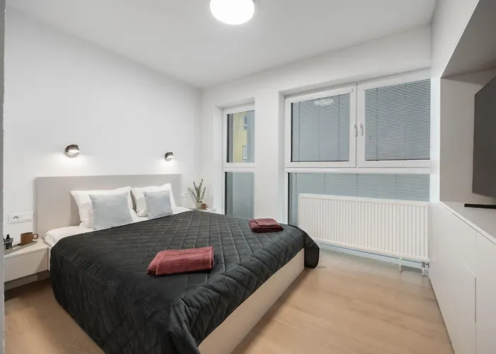 Apartament Lam Cream Old Town Balcony & Ac